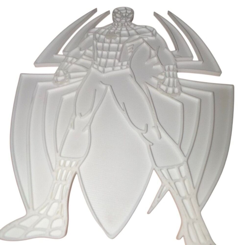 10-Inch 3D Superhero Coloring Toy – Spider-Inspired Wall Art / DIY Paintable 3pk